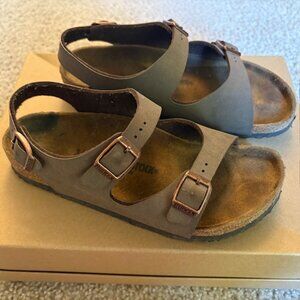 Birkenstock Milano Sandals Youth Kids Shoes Sandals Size US 3-3.5 EU 34